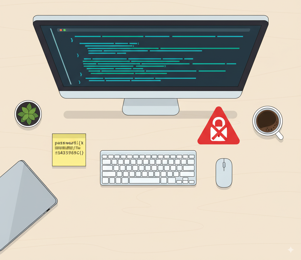 The risk of hardcoding secrets