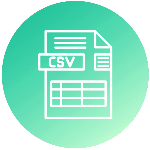 CSV files