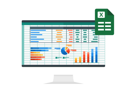 Computer running excel