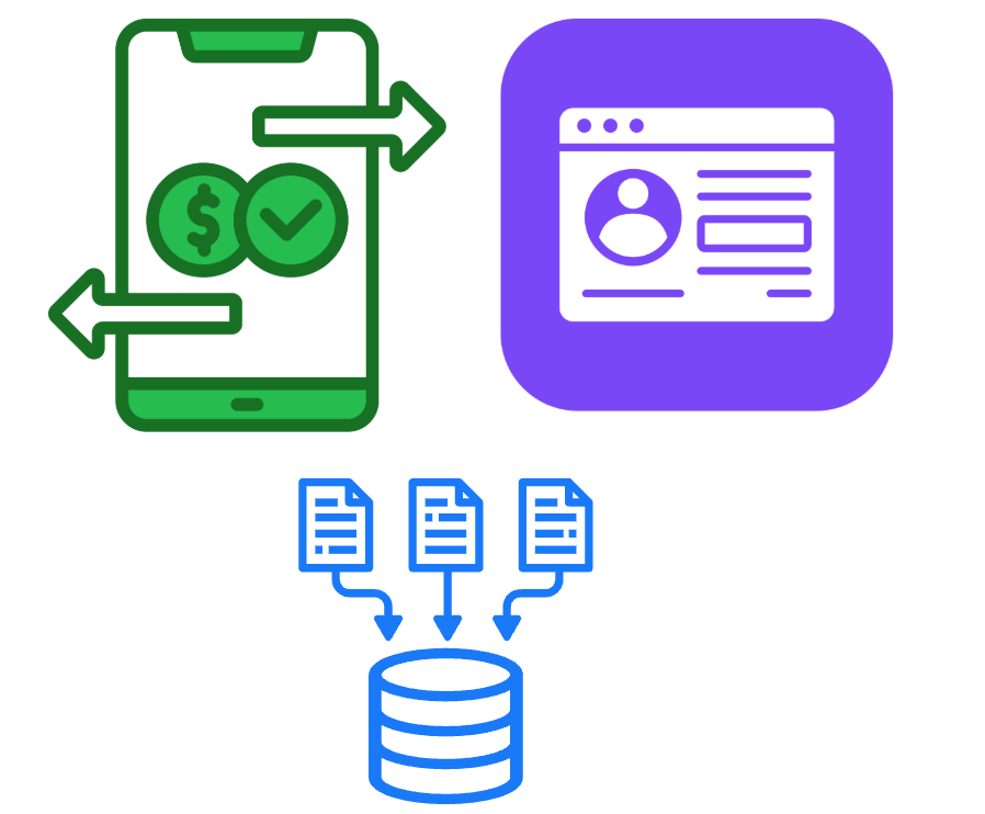 Storing and retrieving data in different apps