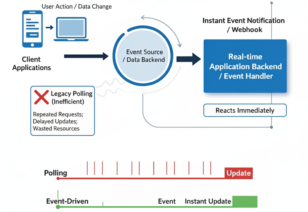 Event driven applications