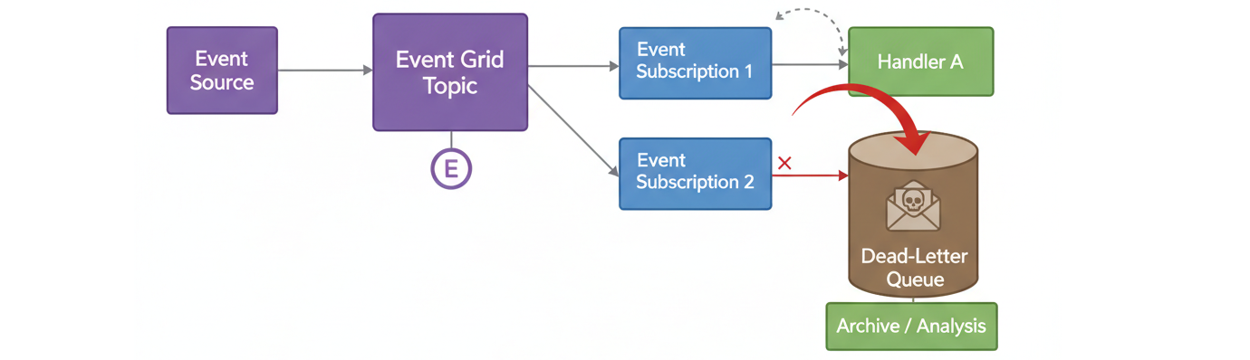 Event Grid dead lettering