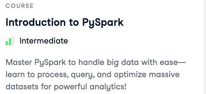Introduction to PySpark