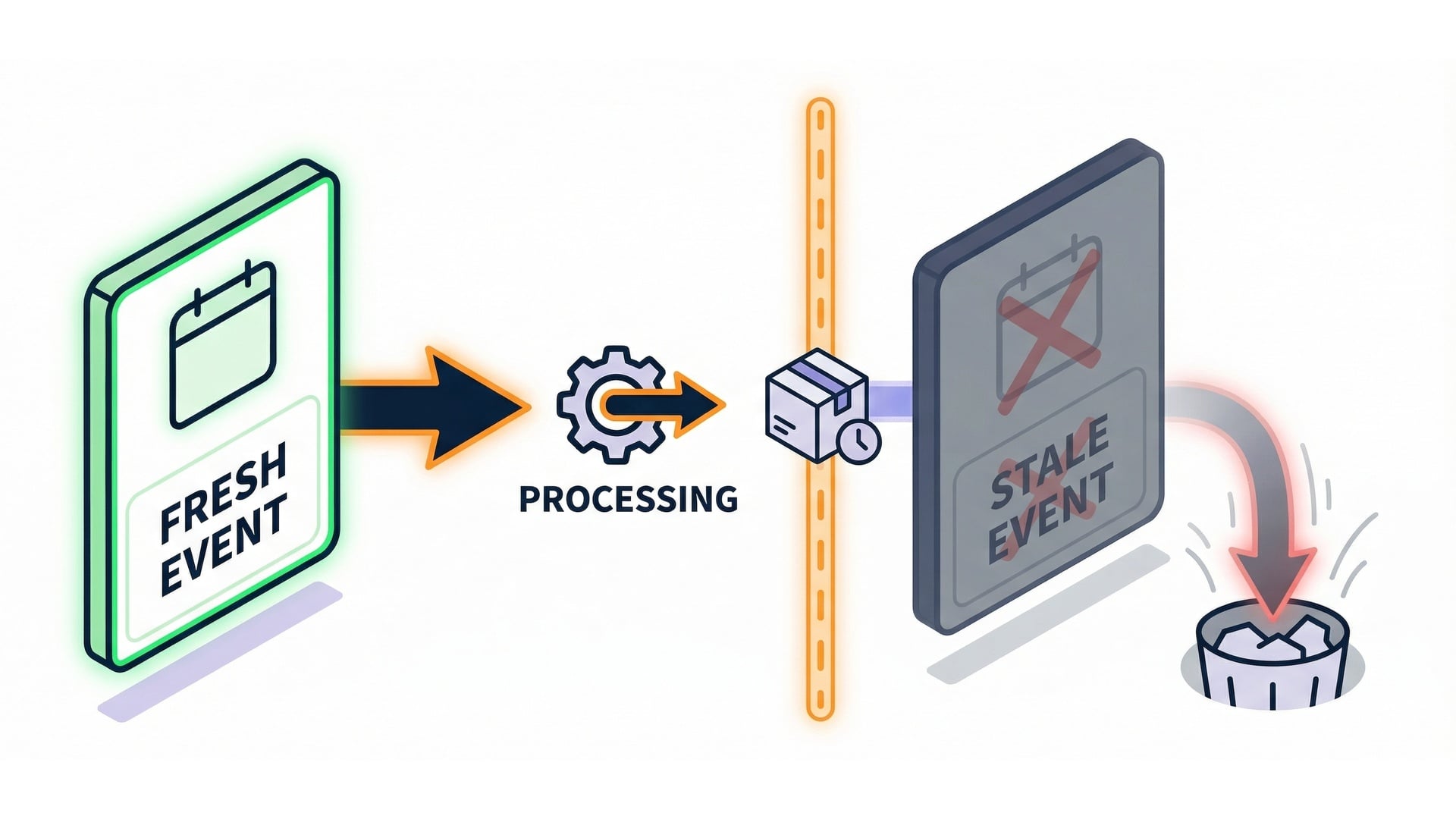 Event age expiration analogy