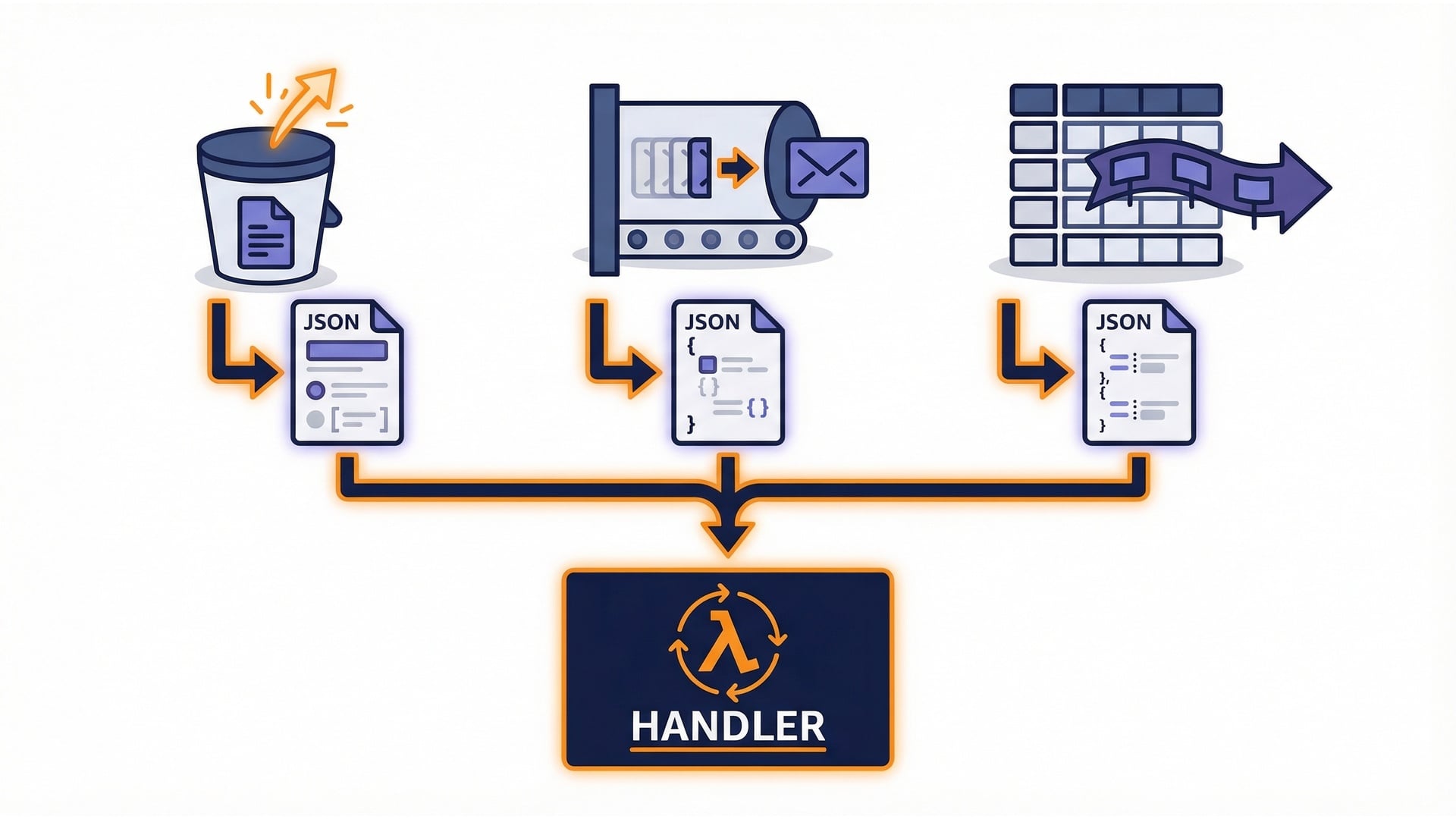 Event sources: S3 vs SQS vs Streams