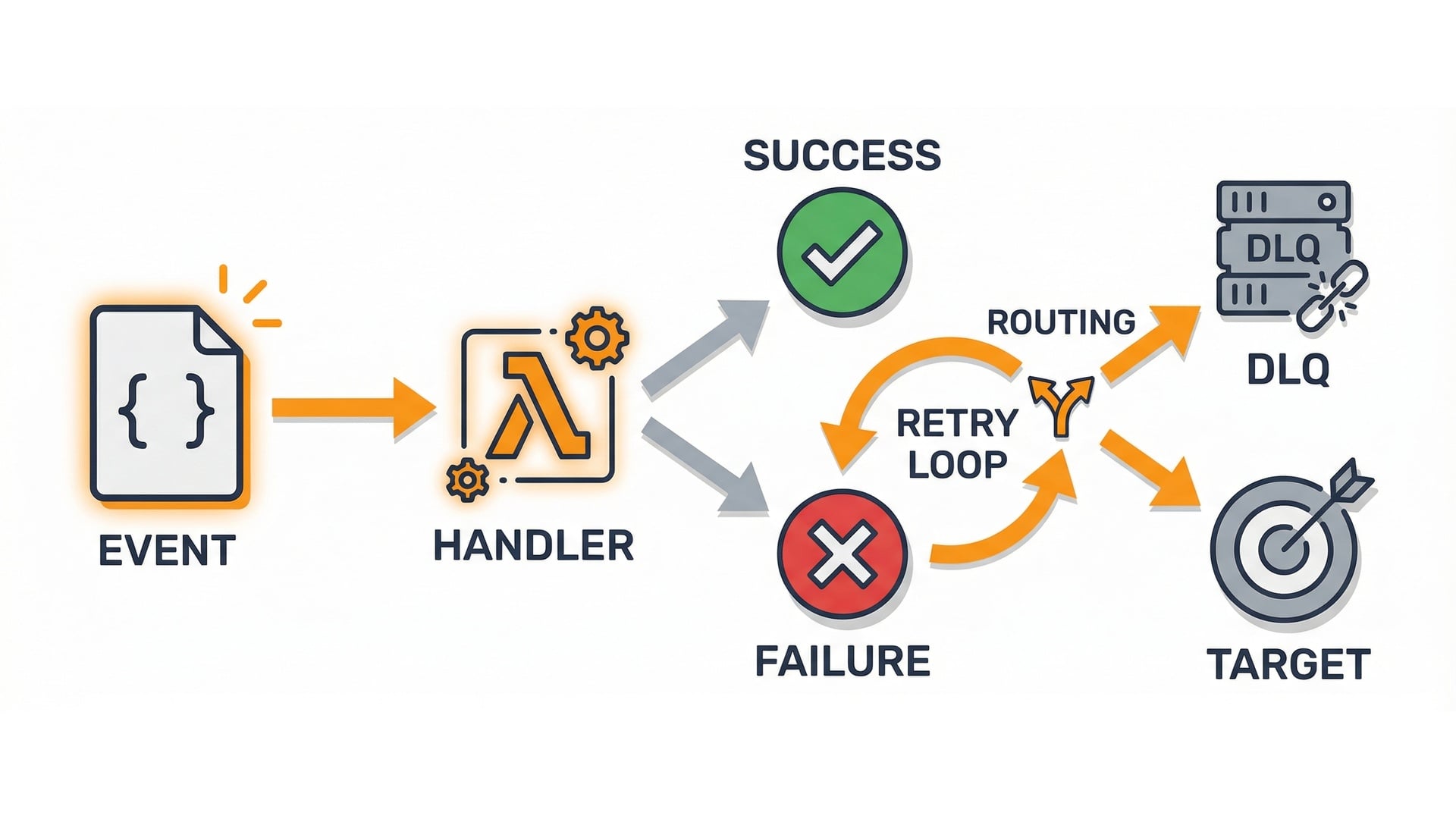 Event lifecycle flow