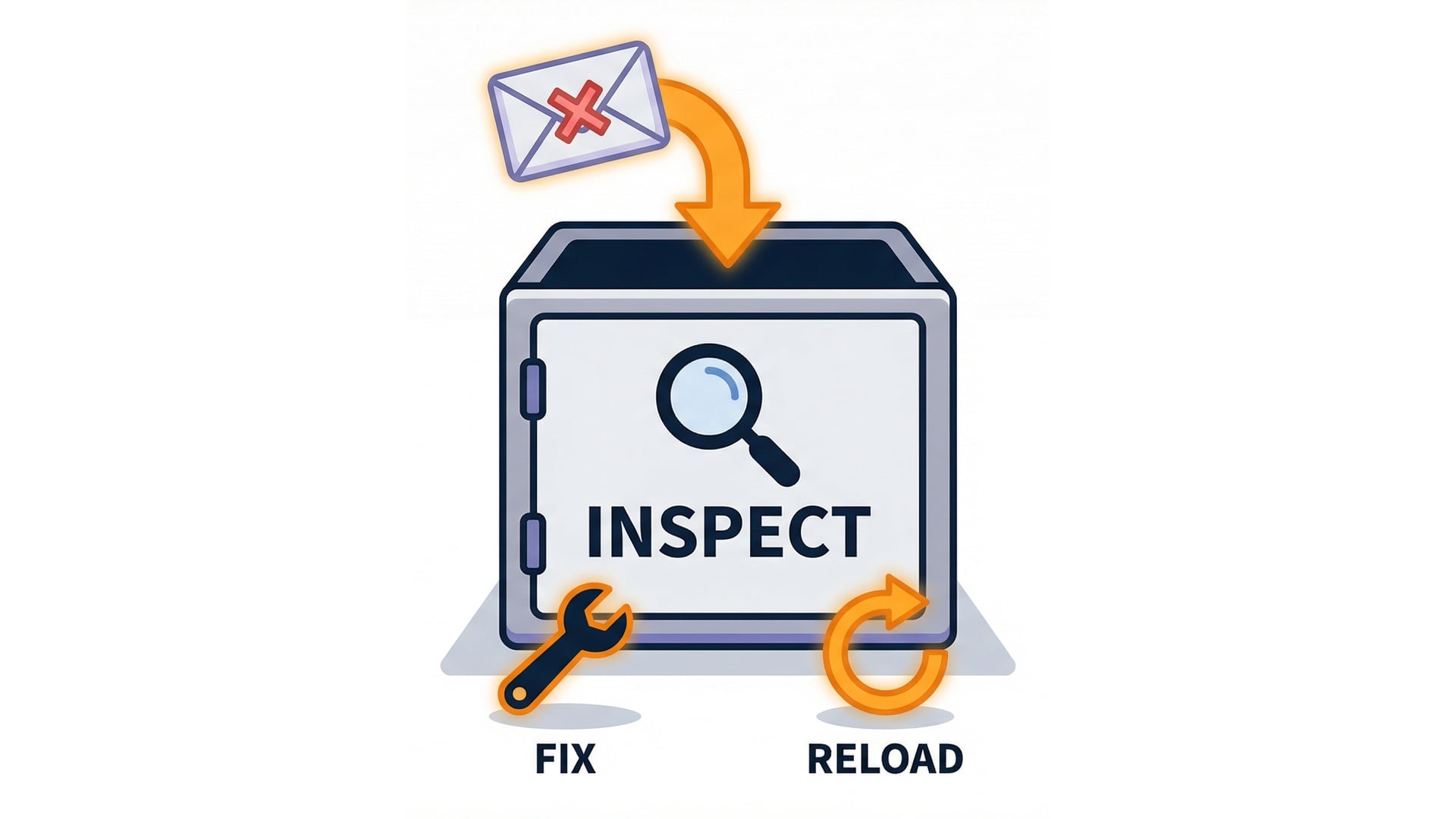 DLQ lost-and-found analogy