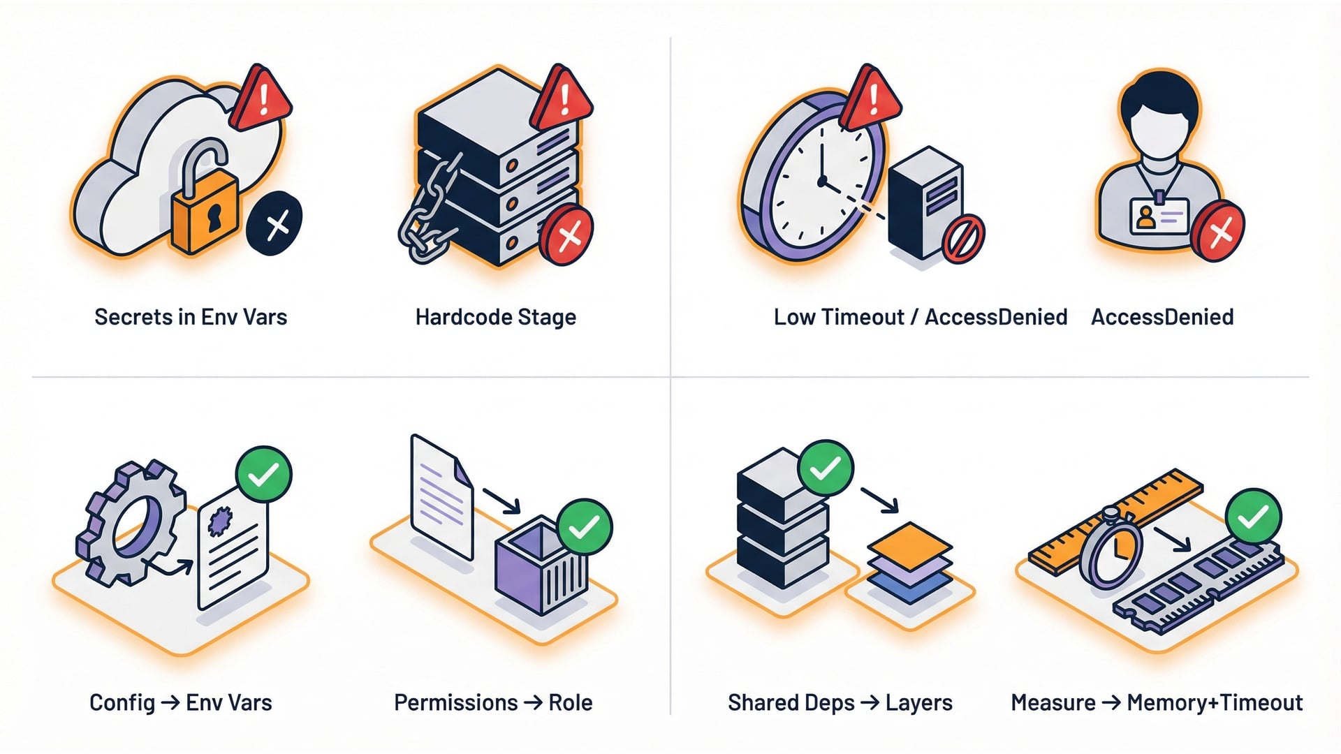 Pitfalls and rules of thumb