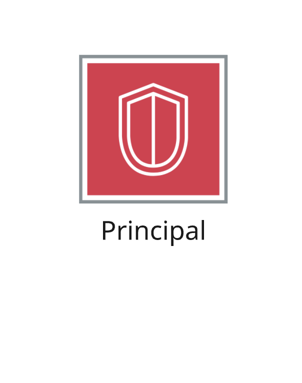 An icon denoting the principal.