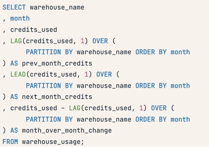 SQL Lag and Lead Input